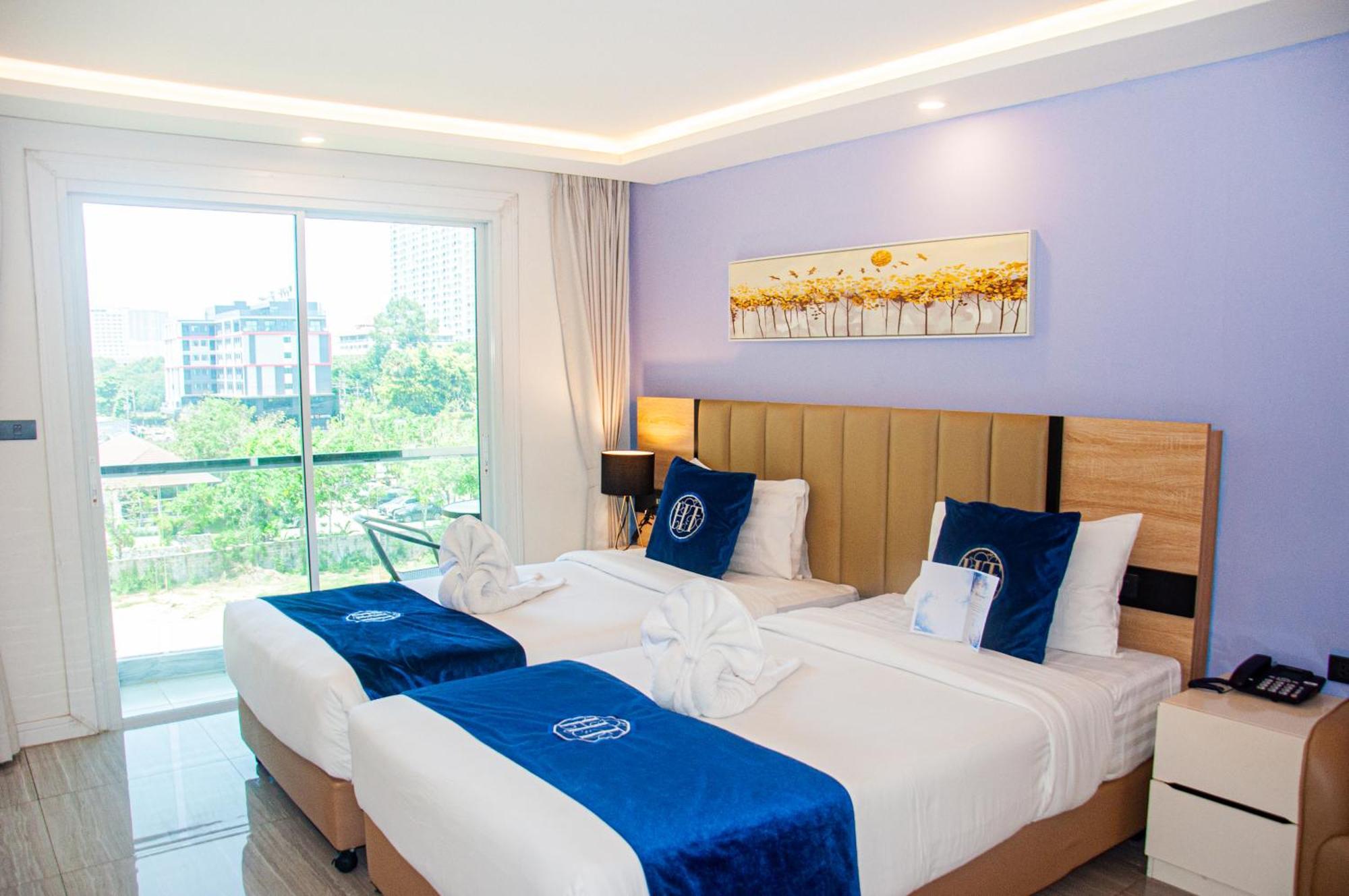 Ht9 Hotel Jomtien pláž Exteriér fotografie