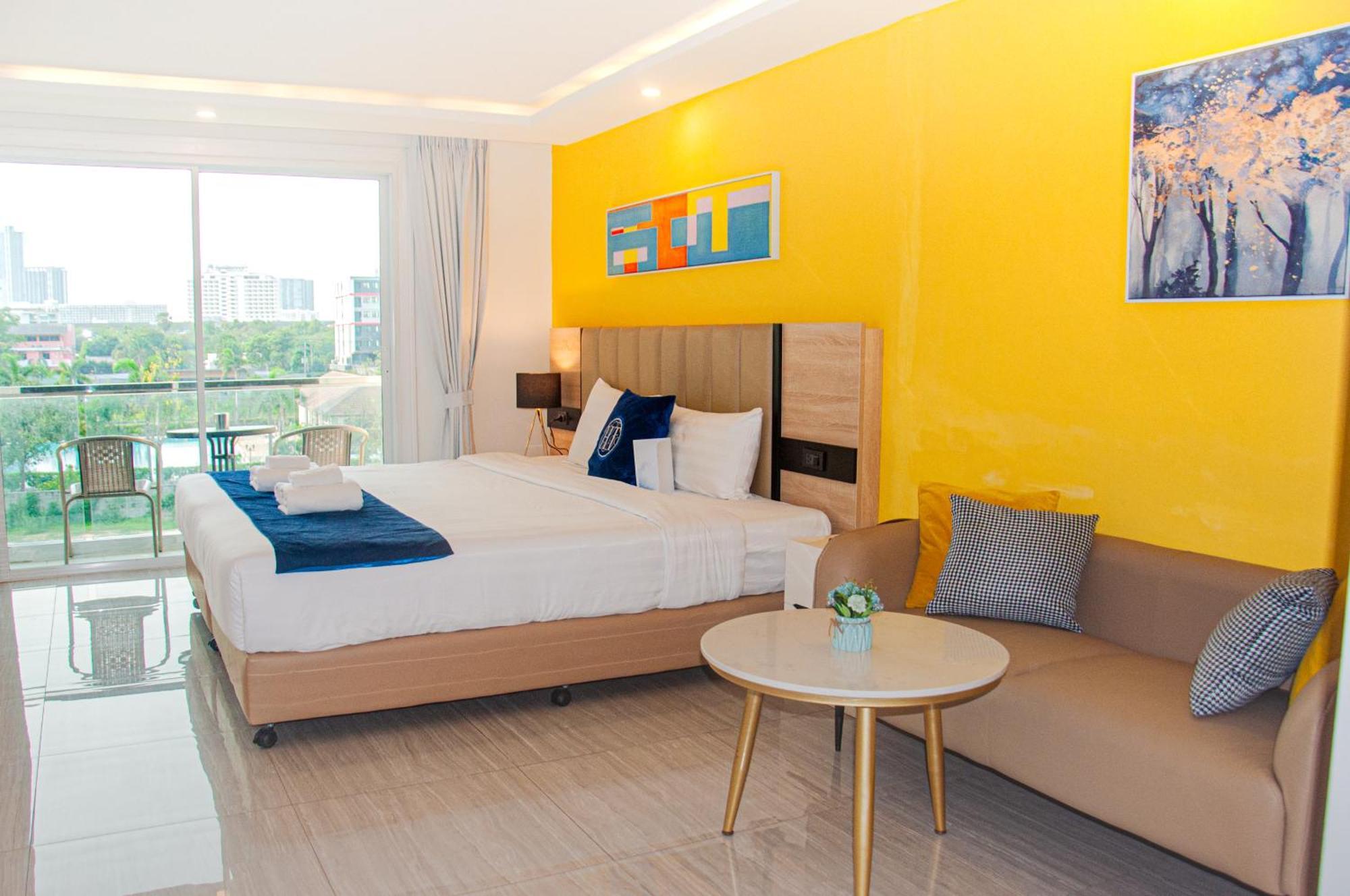 Ht9 Hotel Jomtien pláž Exteriér fotografie